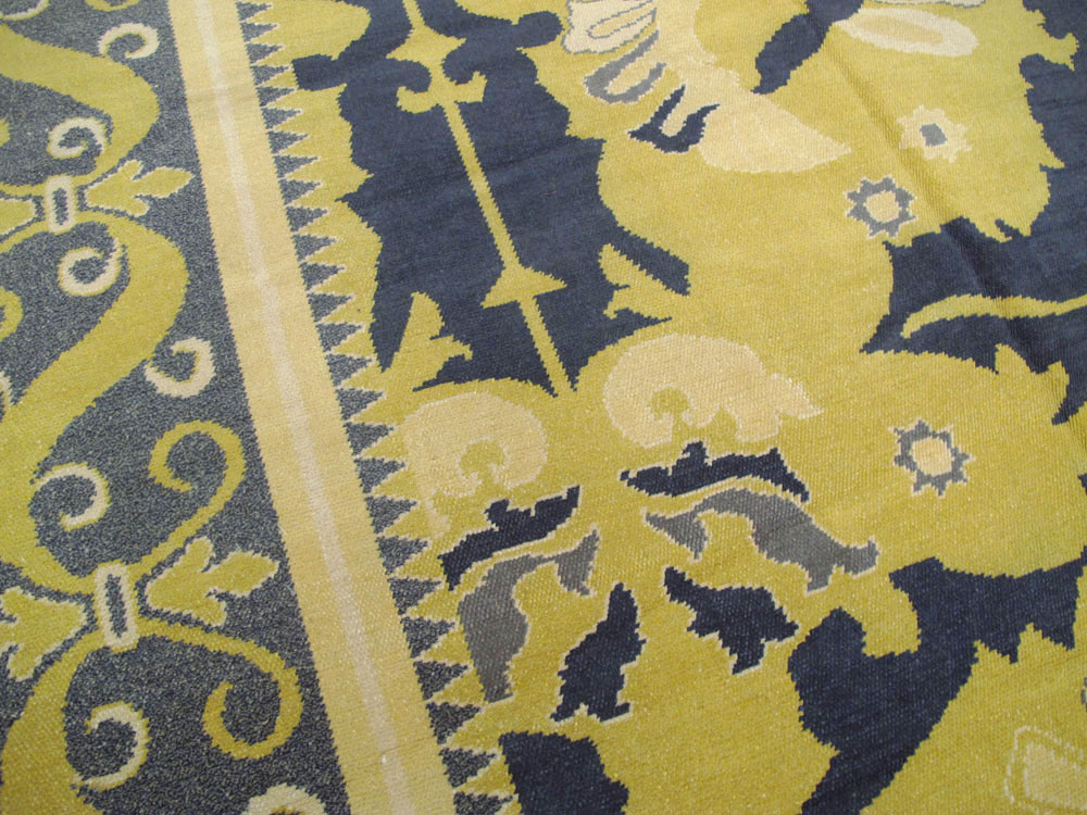Antique Spanish Cuenca Carpet, No.15444 - Galerie Shabab
