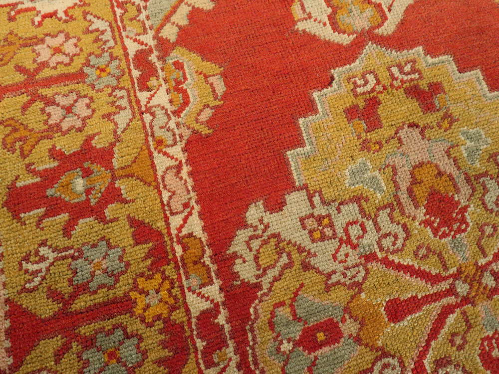 Antique Turkish Oushak Rug, No.15464 - Galerie Shabab