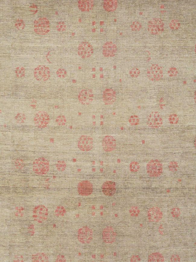 Antique East Turkestan Distressed Khotan Gallery Carpet, No.15468 - Galerie Shabab