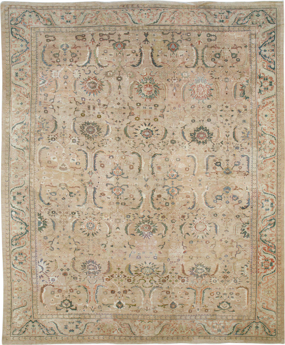 Antique Persian Mahal Carpet, No.15487 - Galerie Shabab