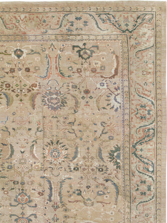 Antique Persian Mahal Carpet, No.15487 - Galerie Shabab