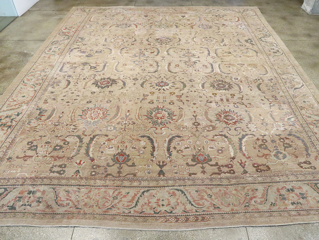 Antique Persian Mahal Carpet, No.15487 - Galerie Shabab