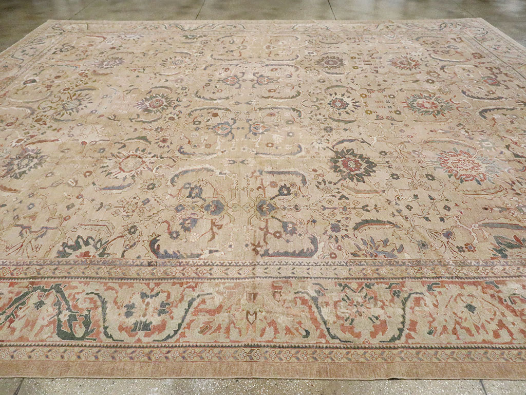Antique Persian Mahal Carpet, No.15487 - Galerie Shabab