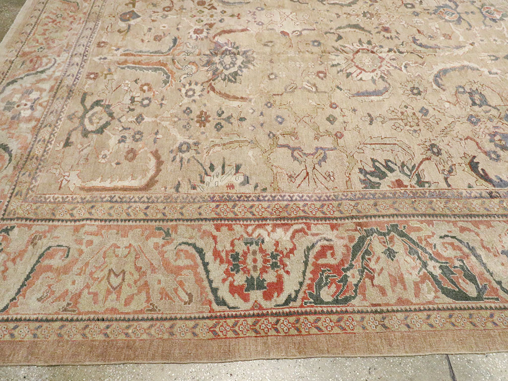 Antique Persian Mahal Carpet, No.15487 - Galerie Shabab