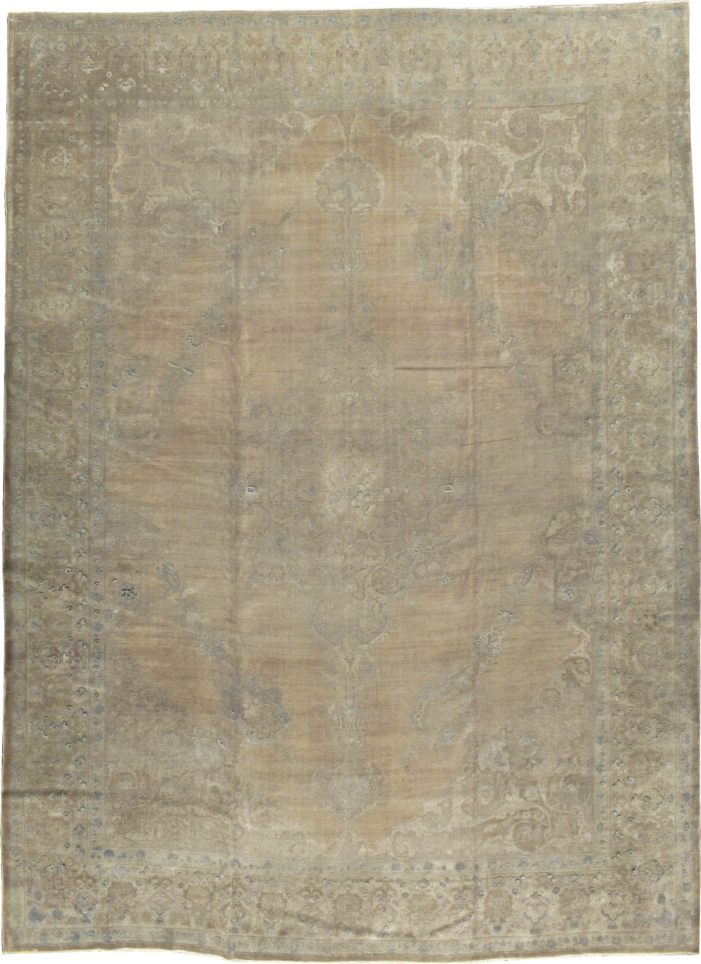 Antique Persian Tabriz Hagi Jalili Carpet, No.15494 - Galerie Shabab