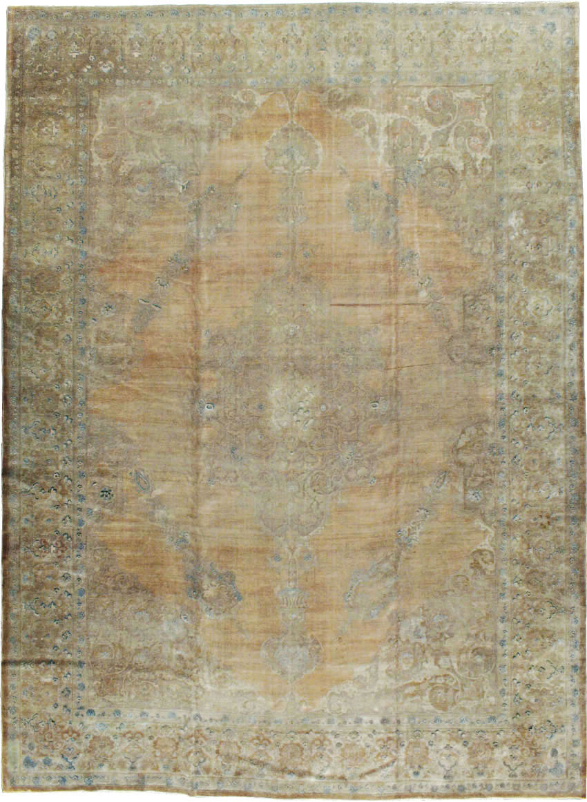 Antique Persian Tabriz Hagi Jalili Carpet, No.15494 - Galerie Shabab