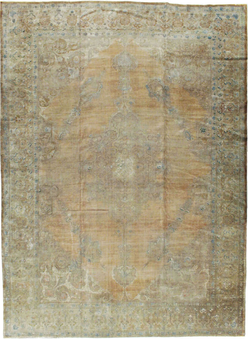 Antique Persian Tabriz Hagi Jalili Carpet, No.15494 - Galerie Shabab