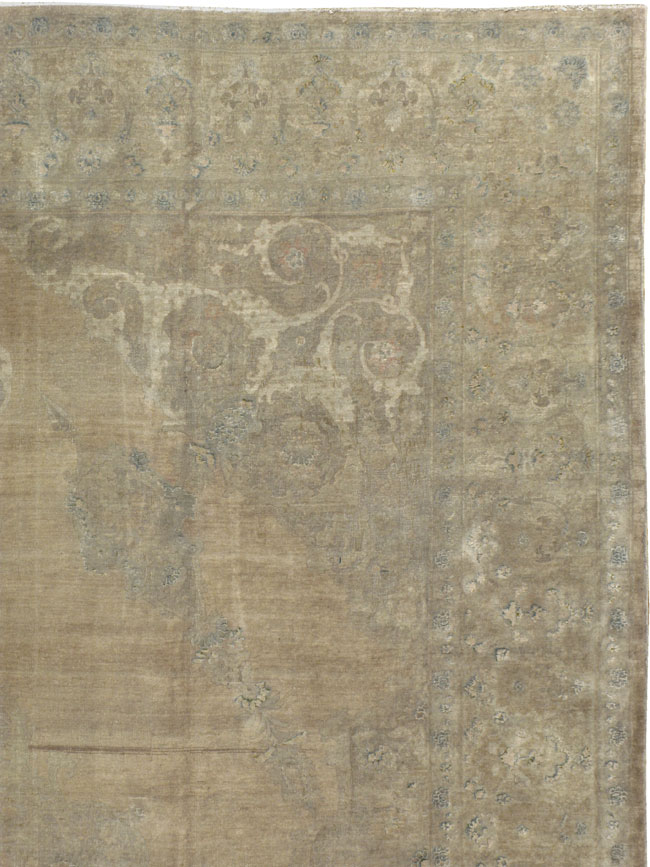 Antique Persian Tabriz Hagi Jalili Carpet, No.15494 - Galerie Shabab