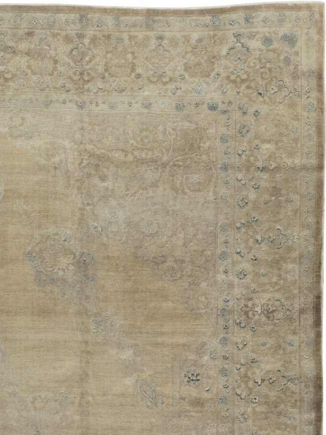 Antique Persian Tabriz Hagi Jalili Carpet, No.15494 - Galerie Shabab