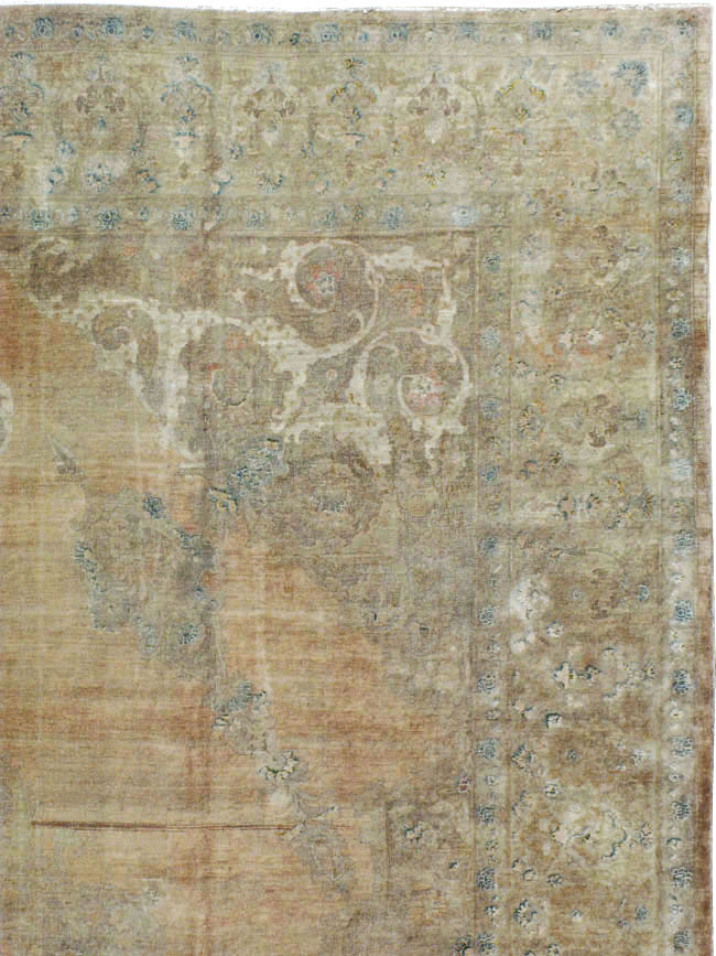 Antique Persian Tabriz Hagi Jalili Carpet, No.15494 - Galerie Shabab