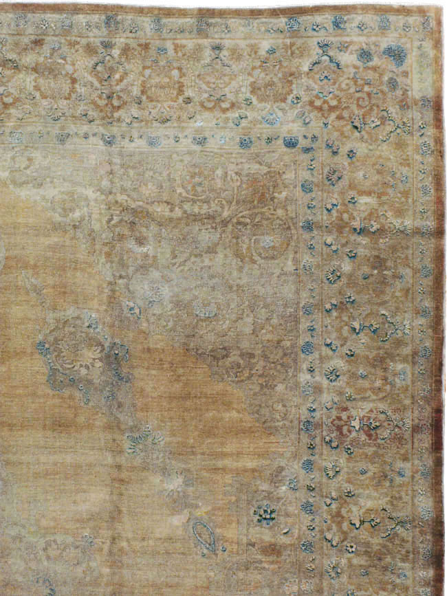 Antique Persian Tabriz Hagi Jalili Carpet, No.15494 - Galerie Shabab