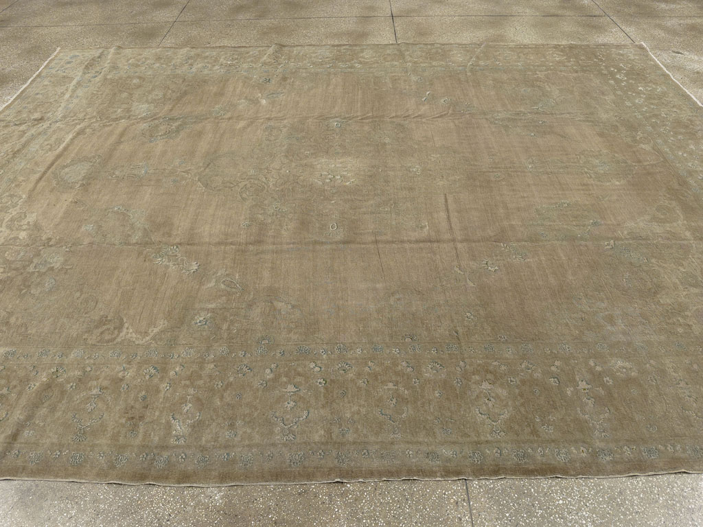 Antique Persian Tabriz Hagi Jalili Carpet, No.15494 - Galerie Shabab
