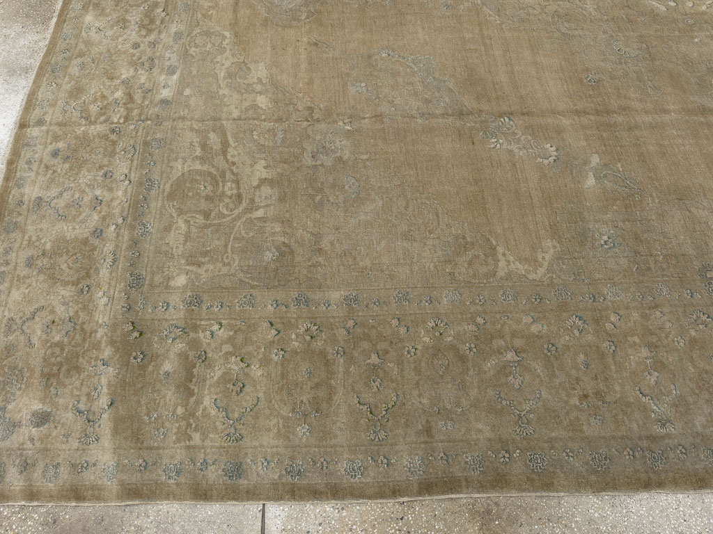 Antique Persian Tabriz Hagi Jalili Carpet, No.15494 - Galerie Shabab