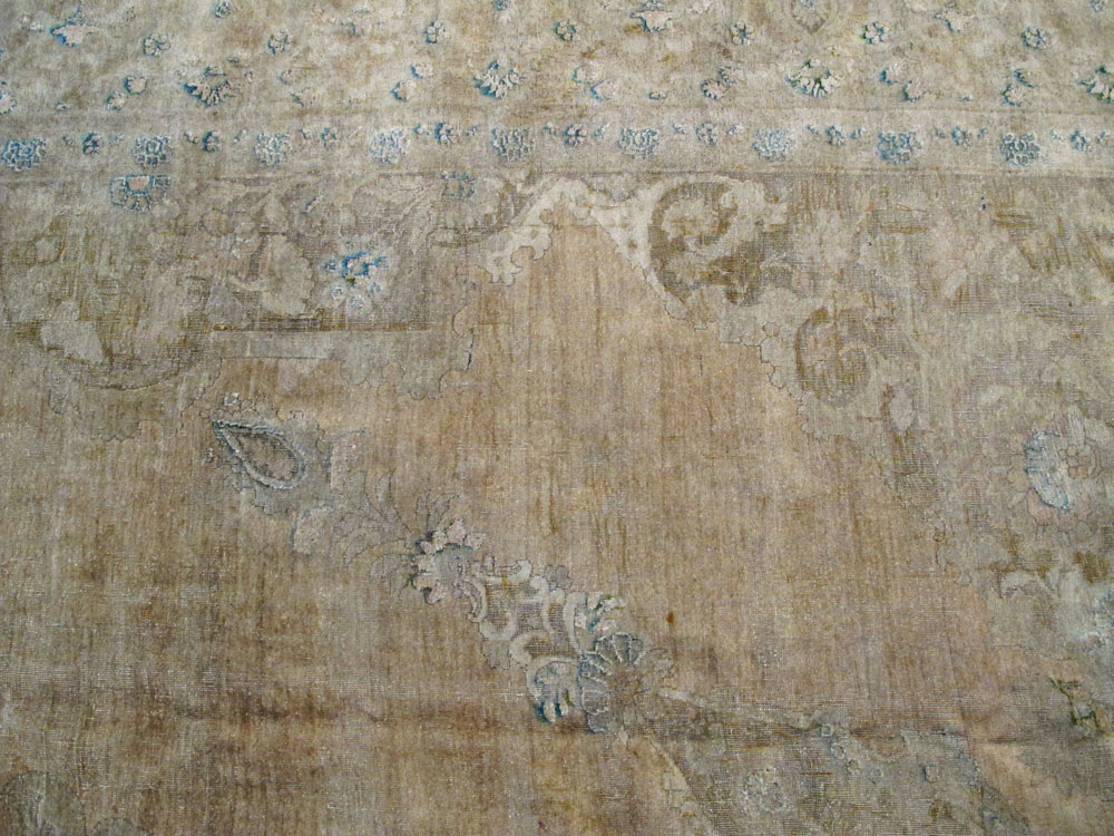 Antique Persian Tabriz Hagi Jalili Carpet, No.15494 - Galerie Shabab
