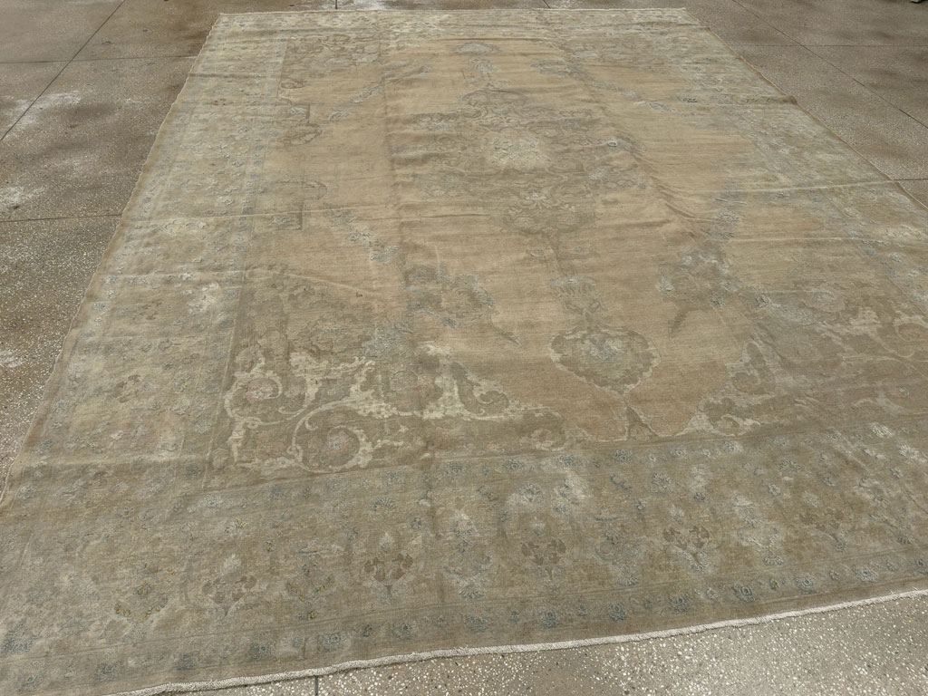 Antique Persian Tabriz Hagi Jalili Carpet, No.15494 - Galerie Shabab