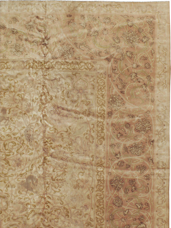 Antique Indian Lahore Carpet, No.15496 - Galerie Shabab