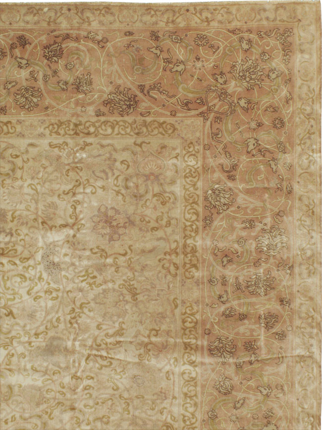 Antique Indian Lahore Carpet, No.15496 - Galerie Shabab