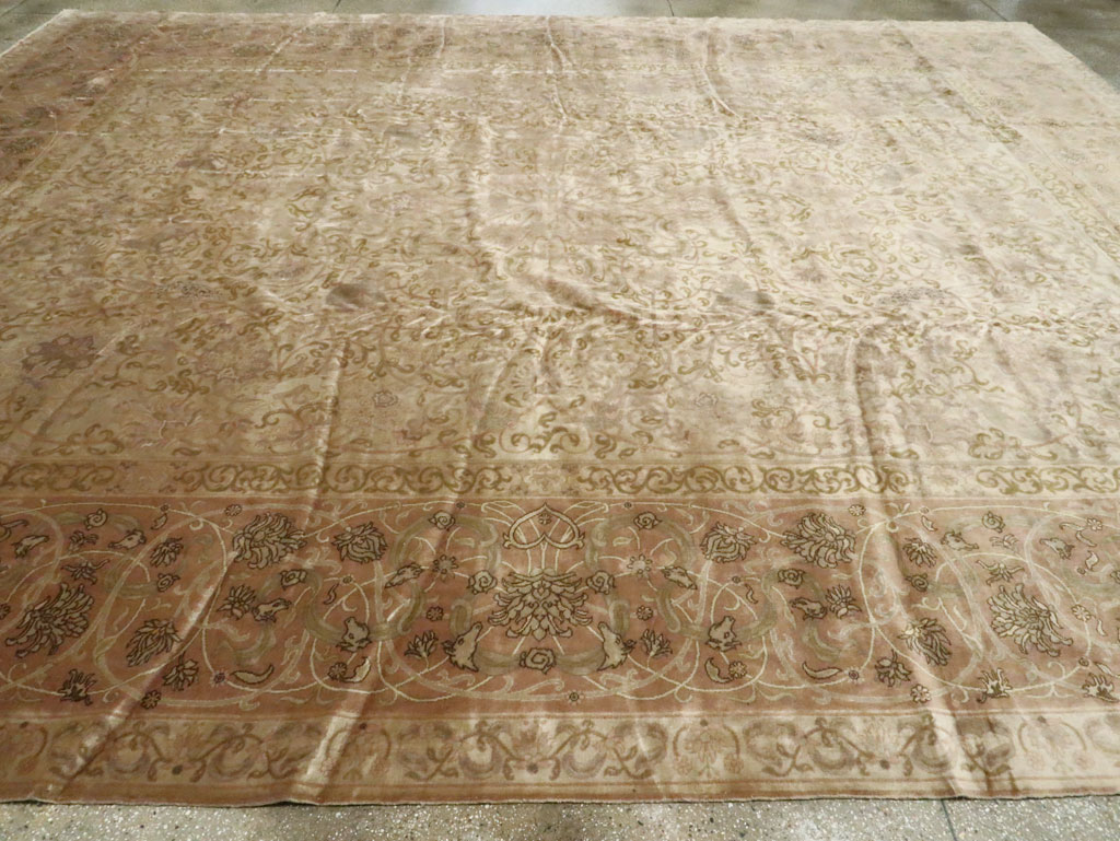 Antique Indian Lahore Carpet, No.15496 - Galerie Shabab