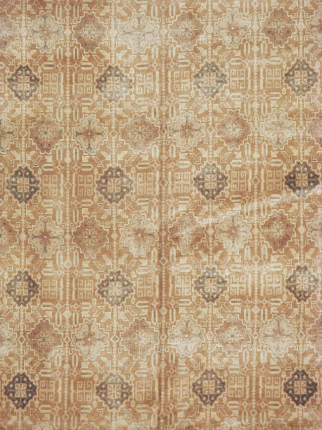 Vintage Persian Tabriz Carpet, No.15499 - Galerie Shabab