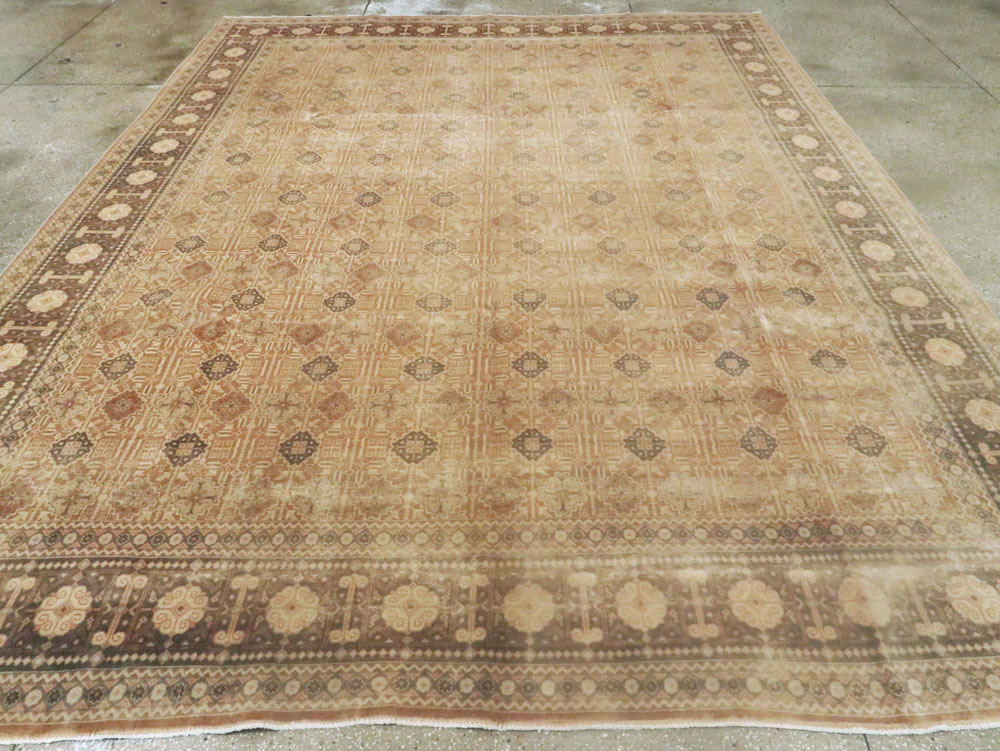 Vintage Persian Tabriz Carpet, No.15499 - Galerie Shabab