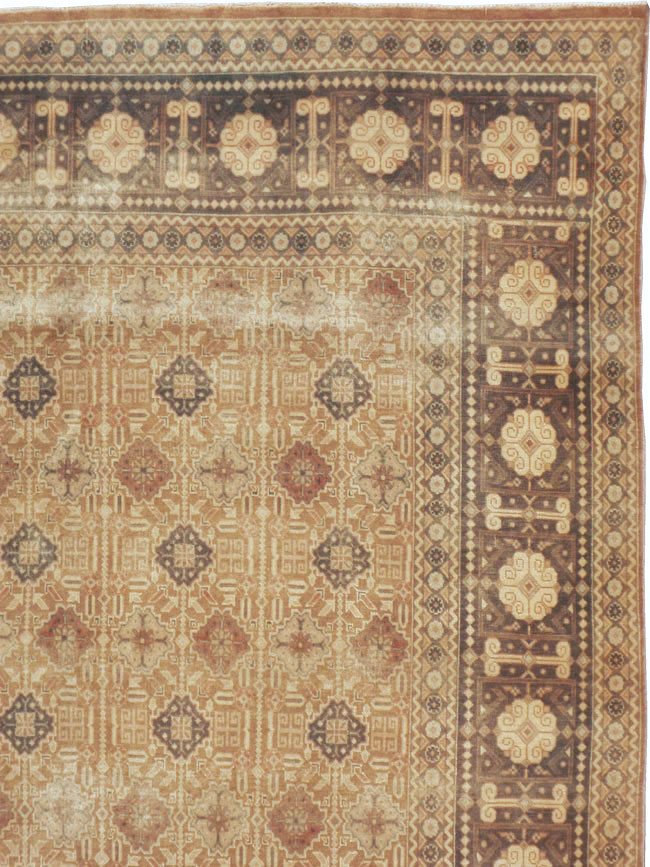 Vintage Persian Tabriz Carpet, No.15499 - Galerie Shabab