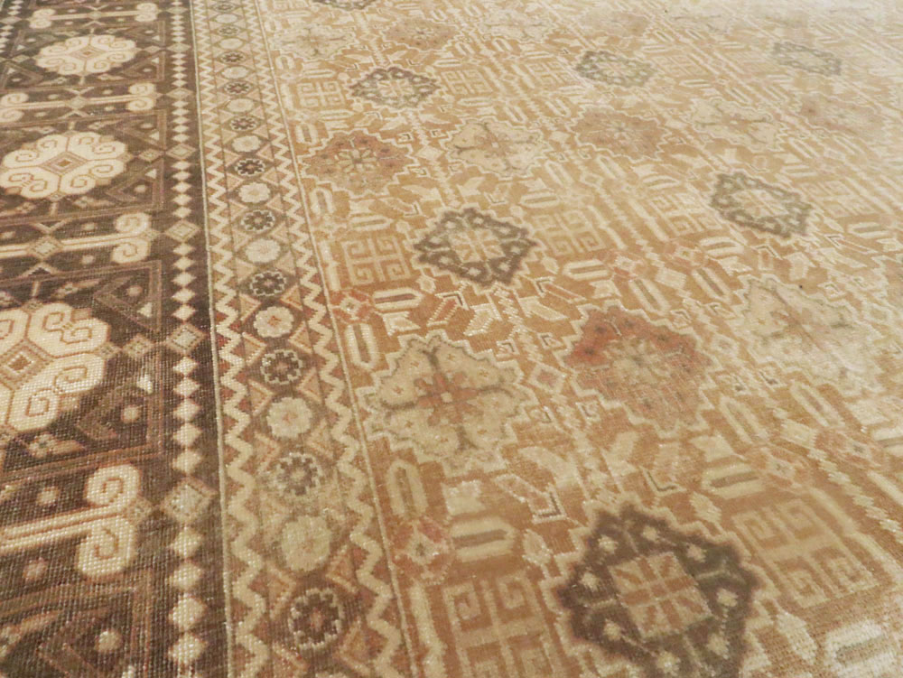 Vintage Persian Tabriz Carpet, No.15499 - Galerie Shabab