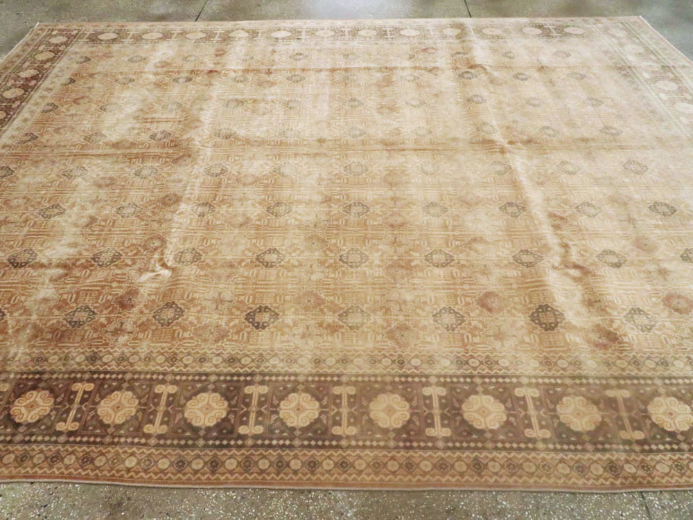 Vintage Persian Tabriz Carpet, No.15499 - Galerie Shabab