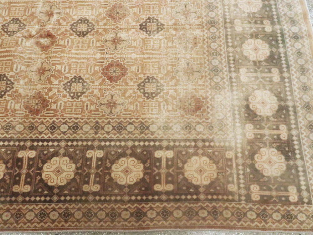 Vintage Persian Tabriz Carpet, No.15499 - Galerie Shabab