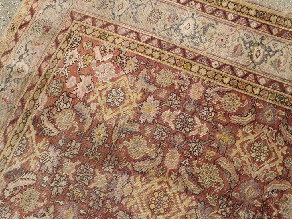 Antique Indian Lahore Carpet, No.15500 - Galerie Shabab