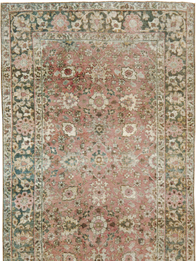 Vintage Persian Tabriz Runner, No.15501 - Galerie Shabab
