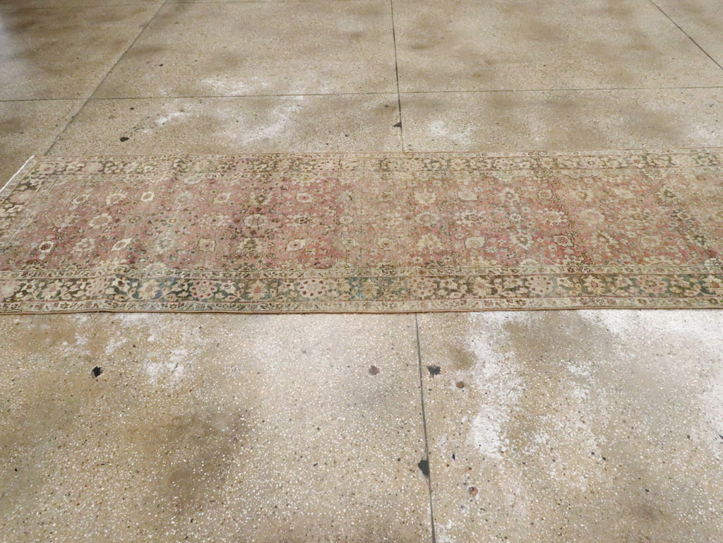 Vintage Persian Tabriz Runner, No.15501 - Galerie Shabab