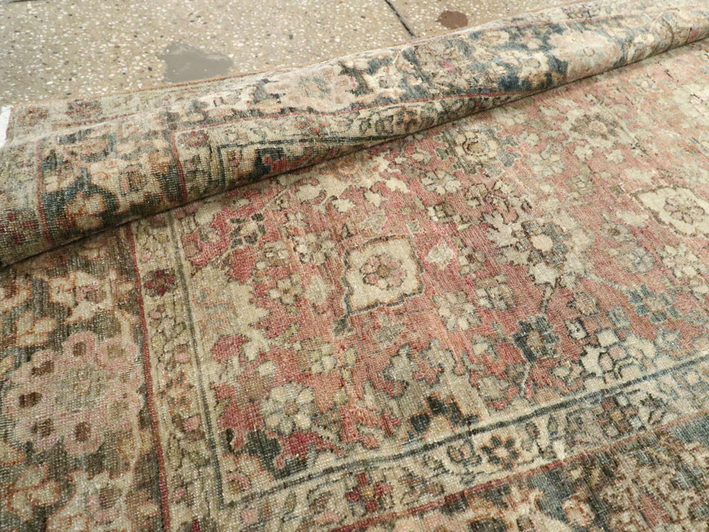 Vintage Persian Tabriz Runner, No.15501 - Galerie Shabab