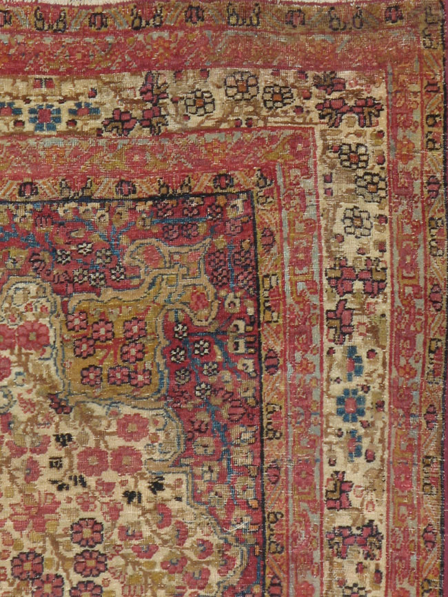 Antique Lavar Kerman Rug, No.15506 - Galerie Shabab