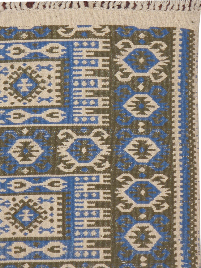 Vintage Swedish Rug, No.15507 - Galerie Shabab