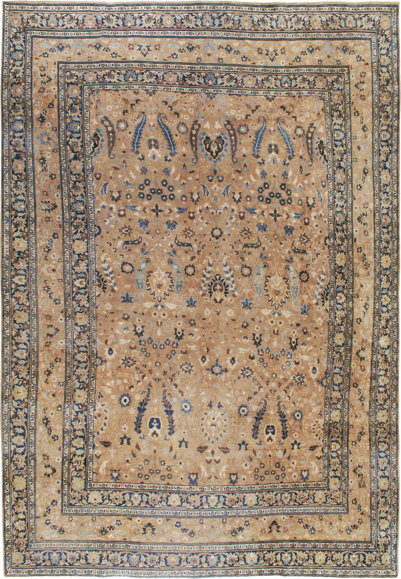 Antique Persian Mashad Carpet, No.15508 - Galerie Shabab