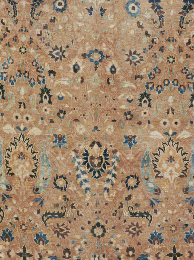 Antique Persian Mashad Carpet, No.15508 - Galerie Shabab