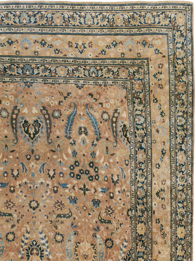 Antique Persian Mashad Carpet, No.15508 - Galerie Shabab