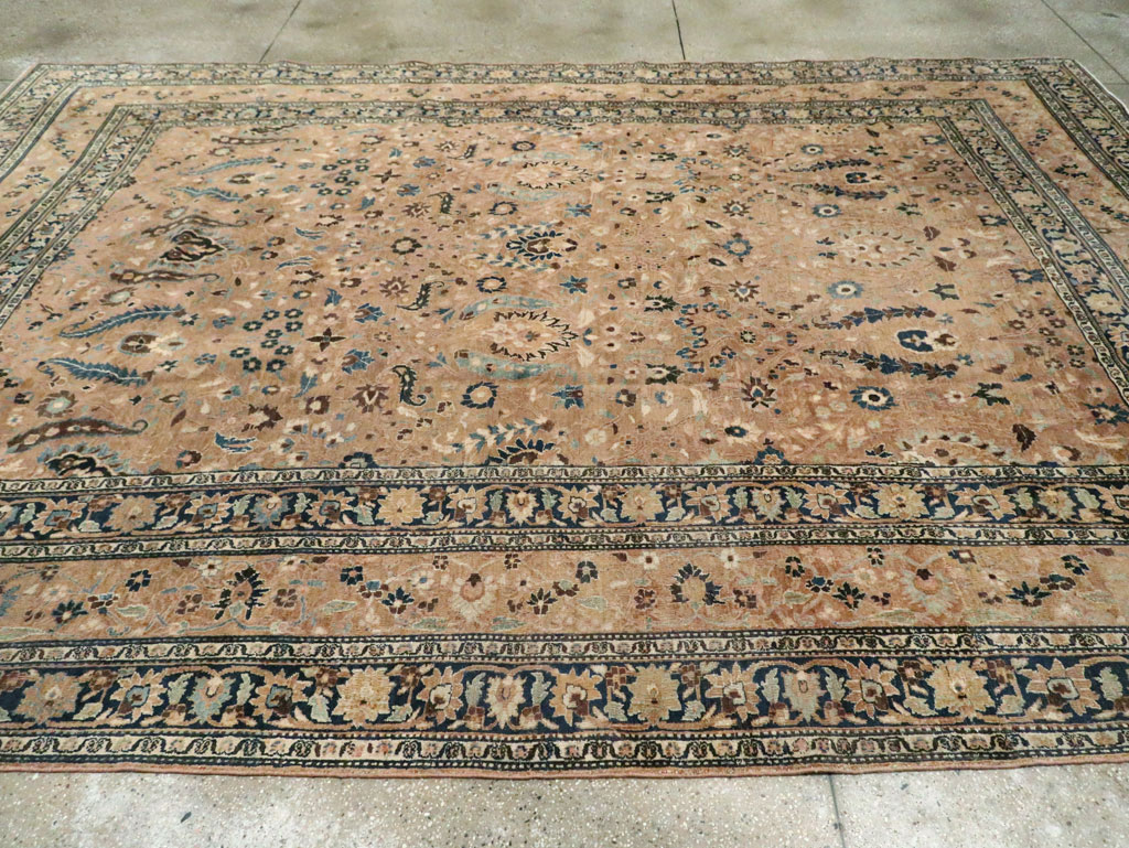 Antique Persian Mashad Carpet, No.15508 - Galerie Shabab