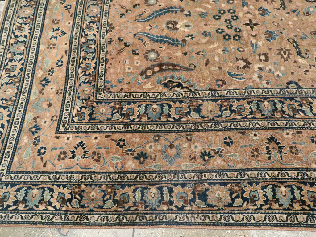 Antique Persian Mashad Carpet, No.15508 - Galerie Shabab