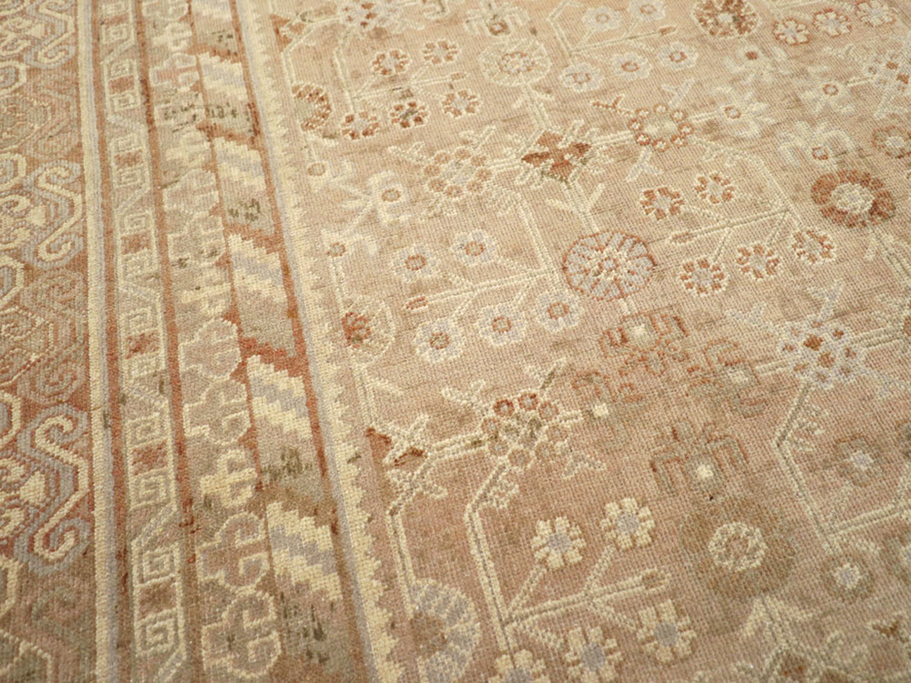 Antique East Turkestan Khotan Gallery Carpet, No.15512 - Galerie Shabab