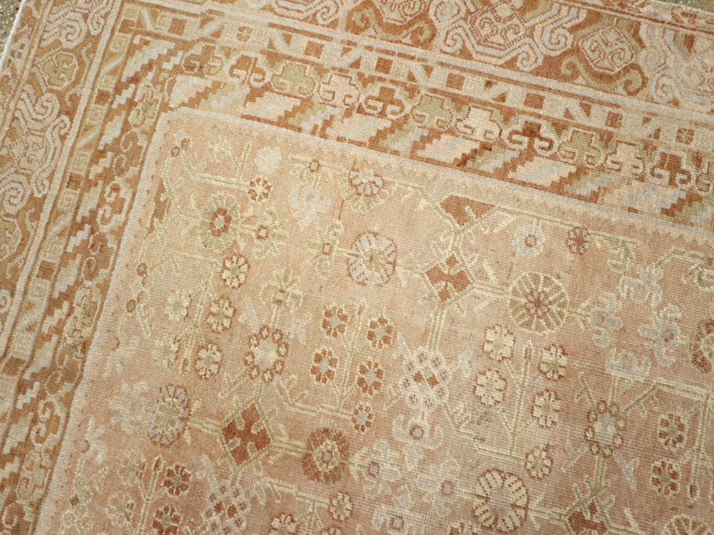 Antique East Turkestan Khotan Gallery Carpet, No.15512 - Galerie Shabab