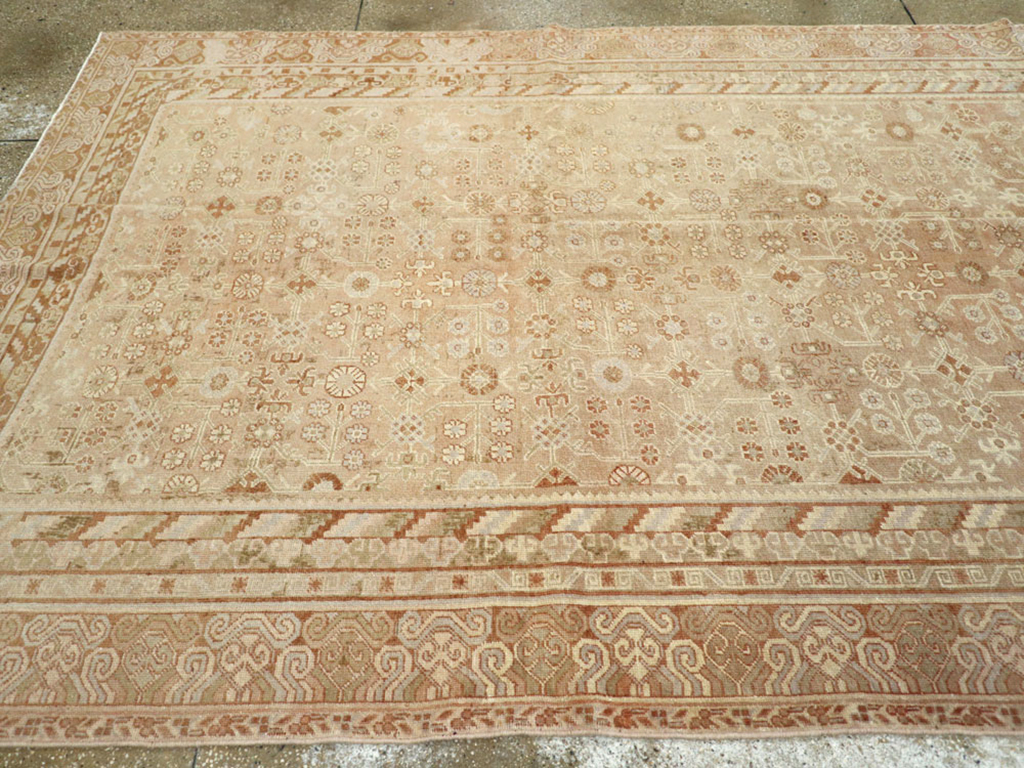 Antique East Turkestan Khotan Gallery Carpet, No.15512 - Galerie Shabab
