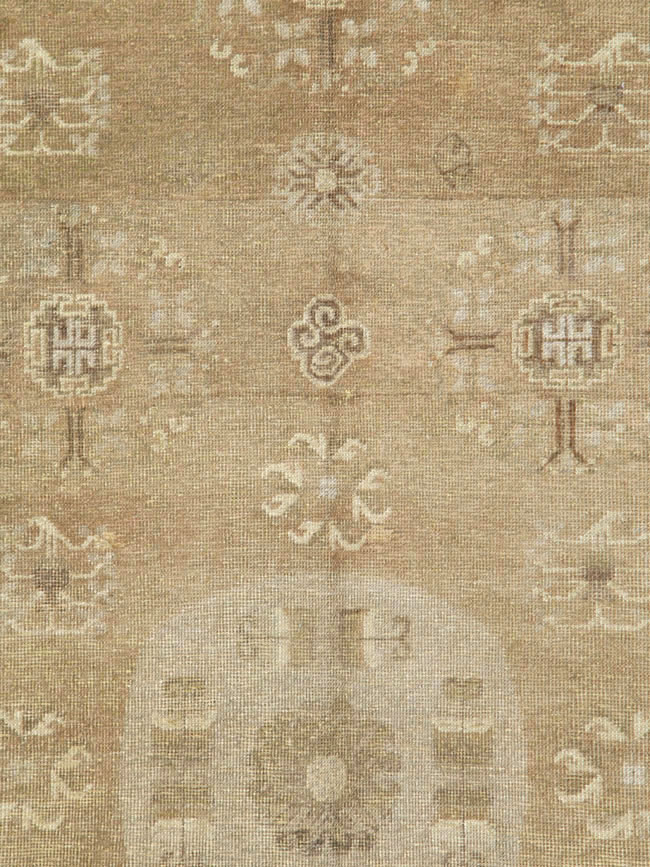 Antique East Turkestan Khotan Rug, No.15525 - Galerie Shabab