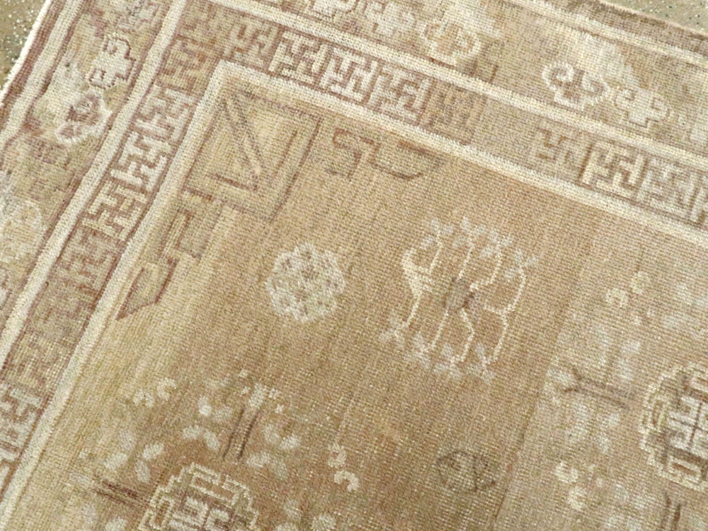 Antique East Turkestan Khotan Rug, No.15525 - Galerie Shabab