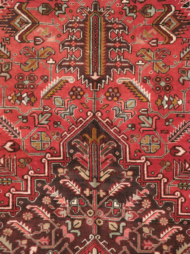 Vintage Persian Heriz Carpet, No.15530 - Galerie Shabab