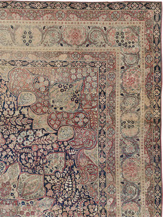 Antique Persian Lavar Kerman Carpet, No.15532 - Galerie Shabab