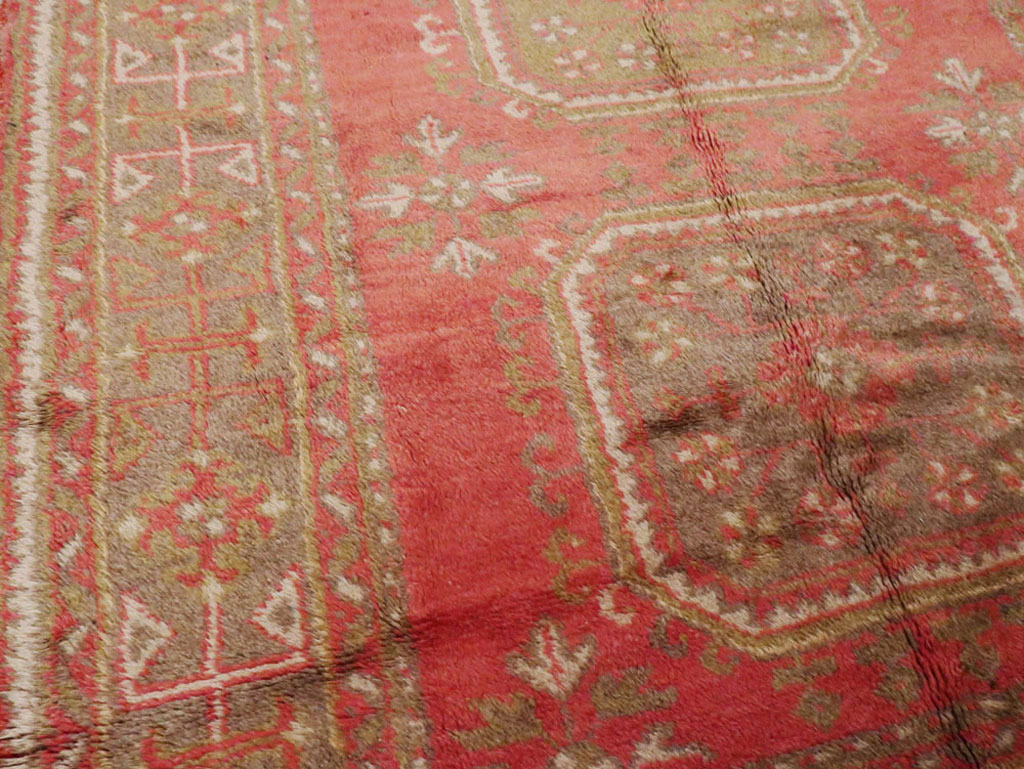 Antique Turkish Oushak Carpet, No.15555 - Galerie Shabab