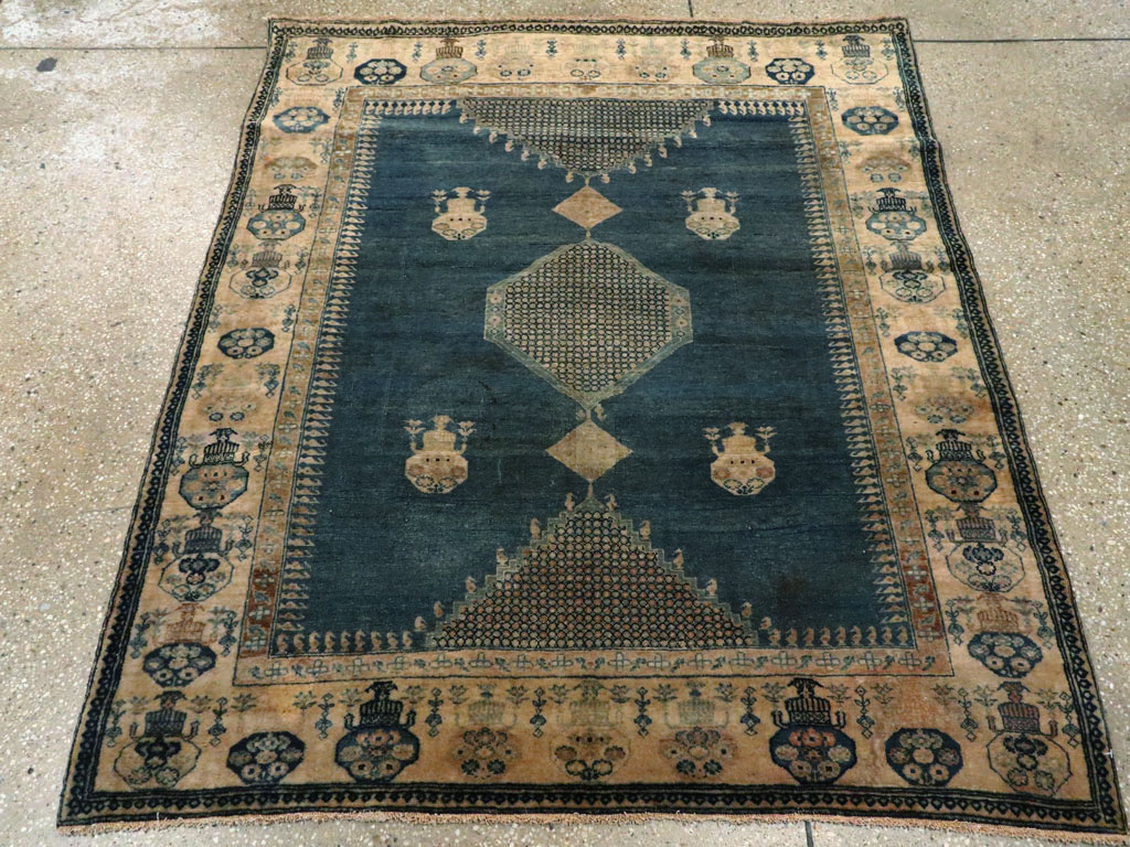 Antique Tabriz Hagi Jalili Rug, No.15574 - Galerie Shabab