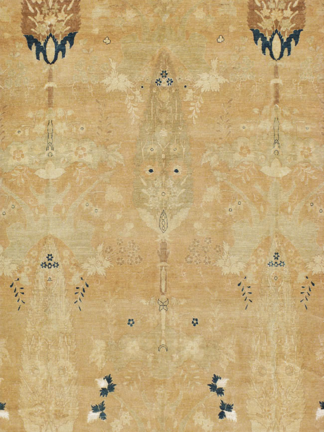 Antique Persian Tabriz Carpet, No.15593 - Galerie Shabab