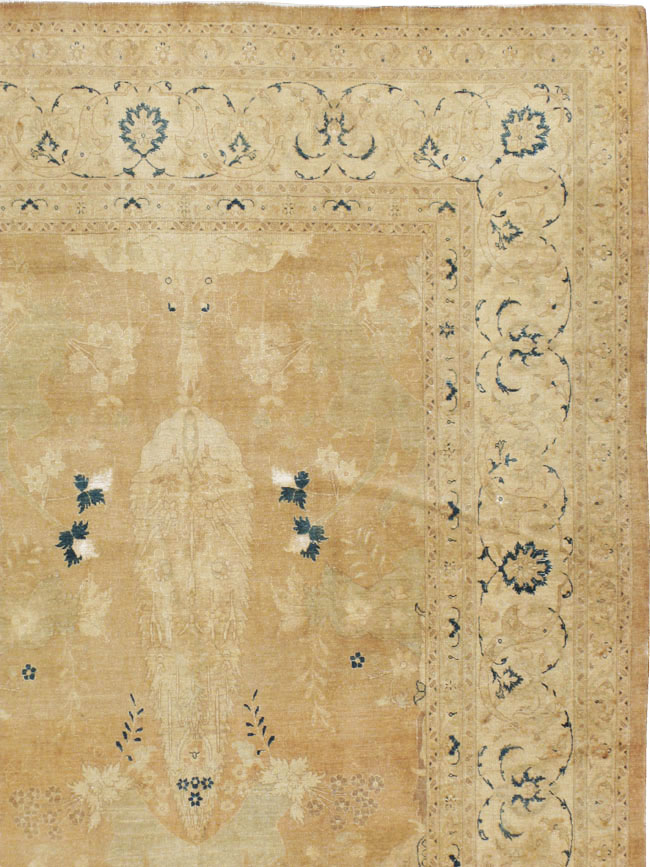 Antique Persian Tabriz Carpet, No.15593 - Galerie Shabab